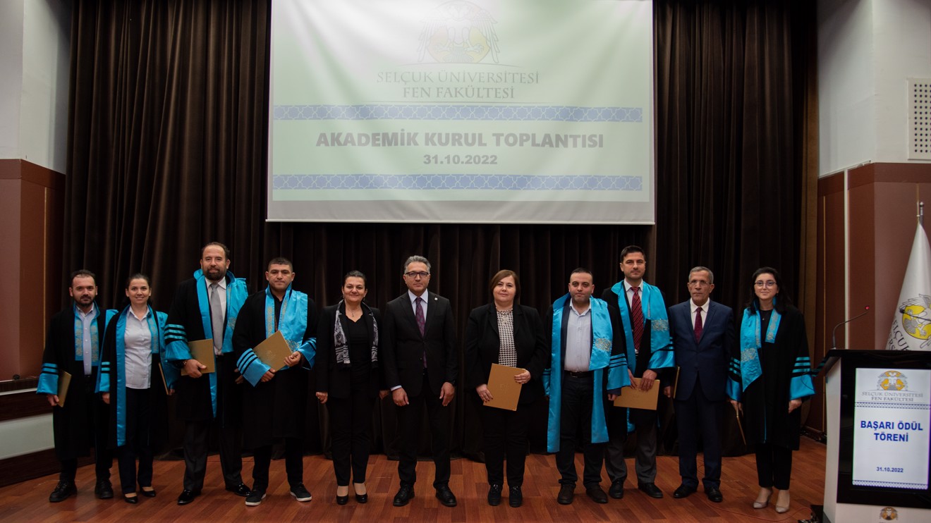 Selçuk Üniversitesi Fen Fakültesinde Akademik Kurul Toplantısı yapıldı
